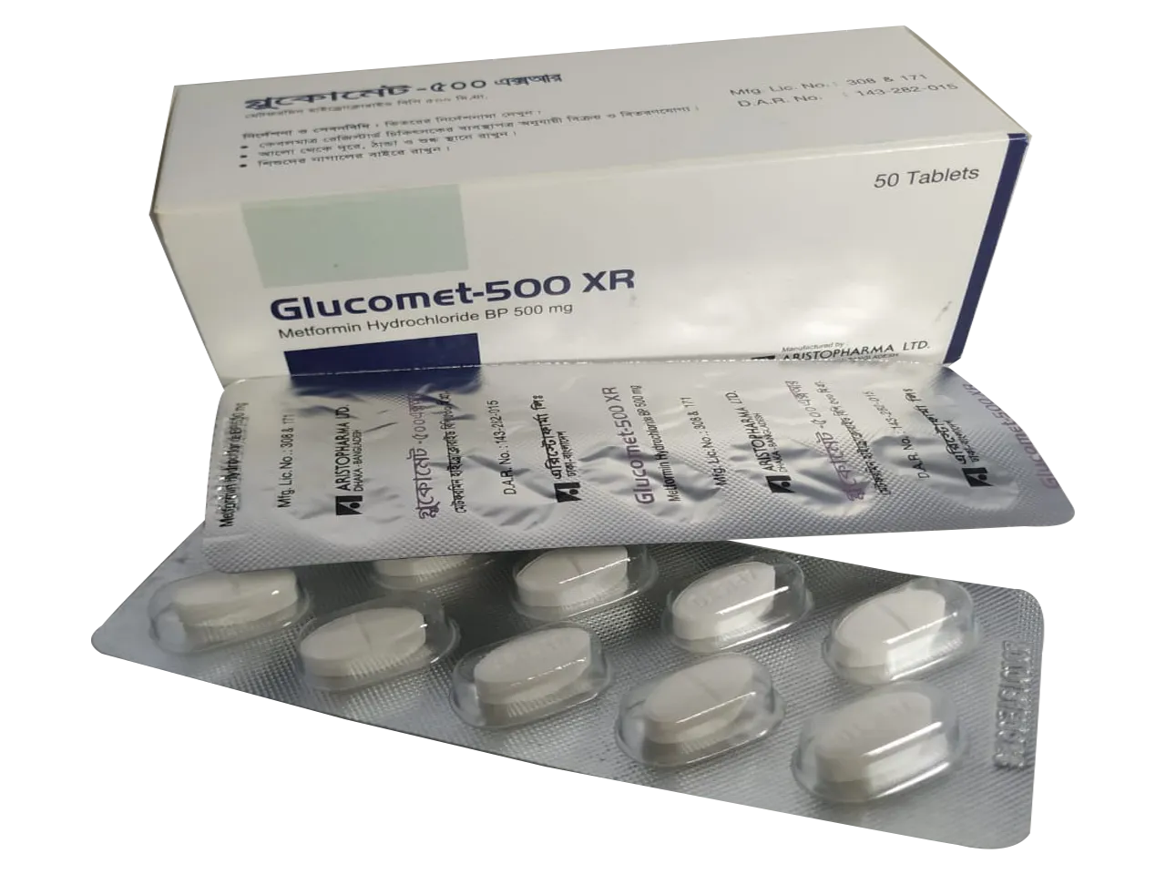 Glucomet XR 500